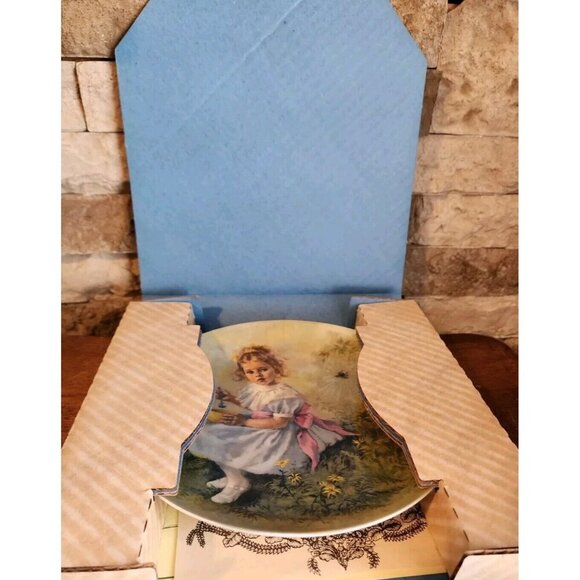 RECO 1981 Little Miss Muffet Plate Mother Goose John McClelland 3rd with COA - Picture 5 of 10